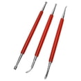 thumbnail image 4 of Leather Craft, Leather Sewing Kit Hand Tools Leather Craft Tool, For Leather Craftsmanship For Shaping Wax PMC Silver Clay, 4 of 8