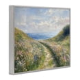 thumbnail image 2 of Stupell Industries Well Worn Coastal Path Gray Framed Giclee Art design by Petal Prints Design, 24 x 30, 2 of 7