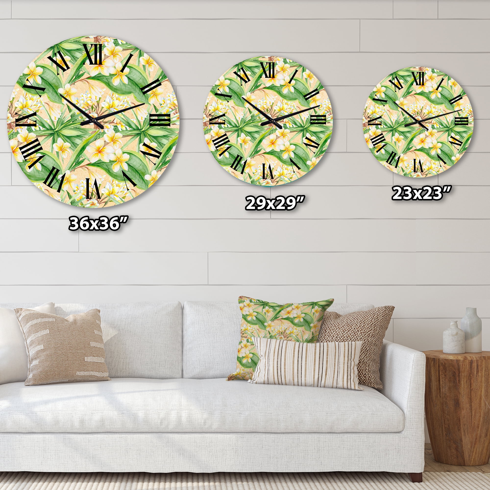 Designart 1 in Quartz Modern/Contemporary Wall Clock