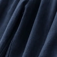 thumbnail image 4 of Women's Wide Leg Linen Balloon Pants Drawstring Elastic Waist Pants with Pleated Pockets Casual Flowy Summer Work Pants Navy, 4 of 9