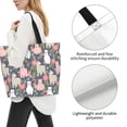 thumbnail image 3 of Disketp Llamas Bolsa Tote Estampada para Mujer, Bolso de Hombro y de Mano para Compras y Viajes, 3 of 8