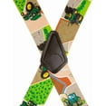 thumbnail image 3 of SuspenderStore Green Tractors Suspenders - 2-Inch Wide Elastic - Clip - 3 Sizes, 3 of 4