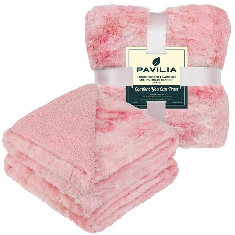 Patina blush tie dye hooded sherpa blanket outlet