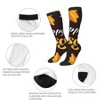 thumbnail image 3 of Balery Happy Thanksgiving 1 Printed Novelty Socks Men's Women's Crew Socks Sports Socks Knee High Socks Cotton Socks Quirky and Cool Socks, 3 of 9