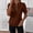 Coffee women casual knit top a1, variant on Casual Short Sleeve Zipper Knit Top for Women, Round Neck Slim Pullover Tshirt, Soft Cozy Layering Piece for Fall Winter Daily Wear, Khaki XL
