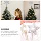 thumbnail image 2 of 1 pieza de adorno para árbol de Navidad con diseño elegante de copos de nieve., 2 of 6