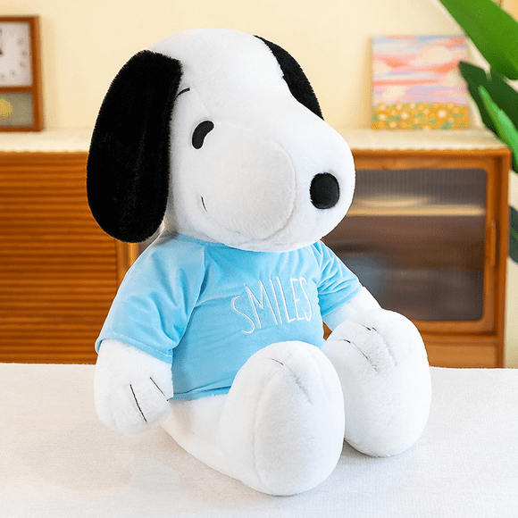 35cmCartoon Cute Snoopy Plush Toy Pillow Sofa Back Plush Doll Gifts For Children 35cm