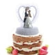thumbnail image 5 of Adorno de resina para tarta de boda, moderno y sencillo, para novio y novia Amor de cristal grande, 5 of 9