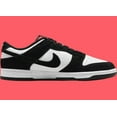 thumbnail image 2 of Zapatos Nike Dunk Low Retro en Blanco y Negro con Cuero y Gamuza, 2 of 5