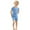 Z-Blue, variant on CHEEREAM Toddler Baby Boys Girls Ribbed Knit 2Piece Round Neck Short Sleeve Tops and High Waist Shorts Sets for 6 Months-7 Years