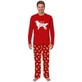 thumbnail image 3 of Golden Retriever Matching Pjs For Family And Dog, Life Is A Golden Red Pajamas, Side Pockets, 3 of 7