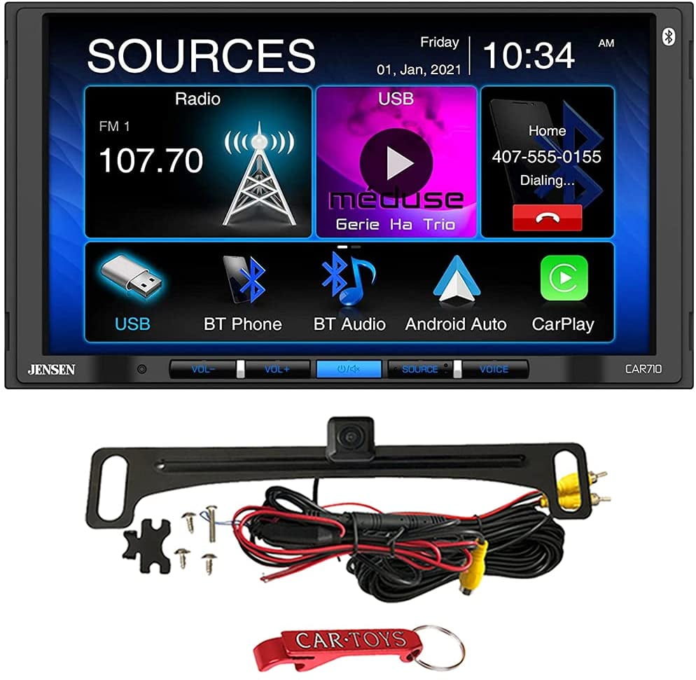Jensen CAR710 7" Car Stereo Safe Driver
