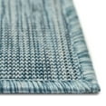 thumbnail image 4 of Liora Manne Carmel Seaturtles 8'10" x 11'9" Aqua Area Rugs CRE91841304, 4 of 7