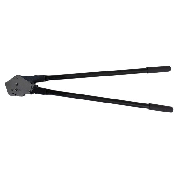 Heavy Duty Single-Notch Side Action Sealer - Metal Banding Crimper For Closed Pusher Seals - EP-1880 - Made in USA - 3/4" - 1-1/4"