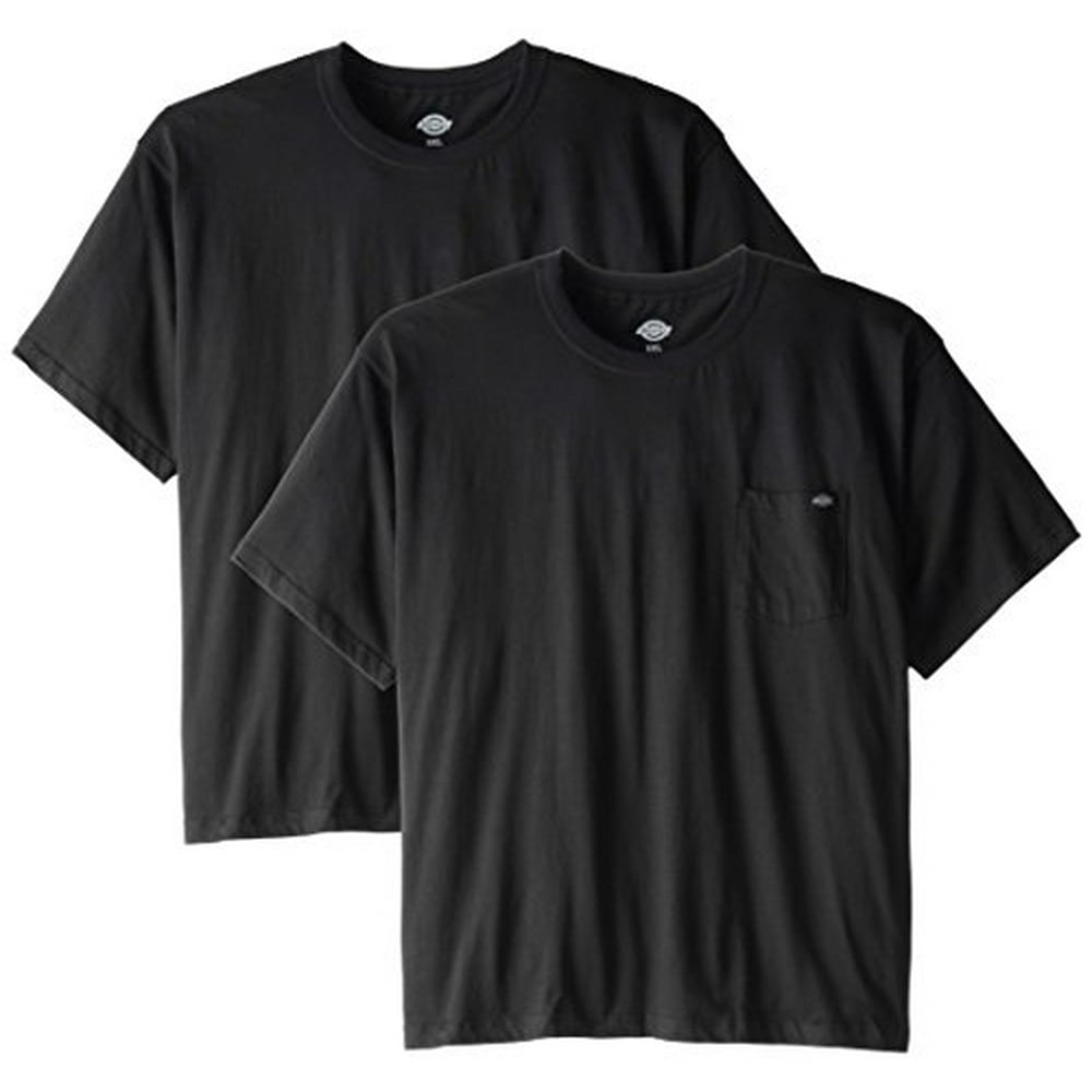 Dickies - Big and Tall Men's Short Sleeve Pocket T-Shirts (2-Pack ...