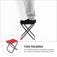 thumbnail image 6 of Mini Folding Stool Wear-resistant Steel and Cloth Chair, 6 of 8