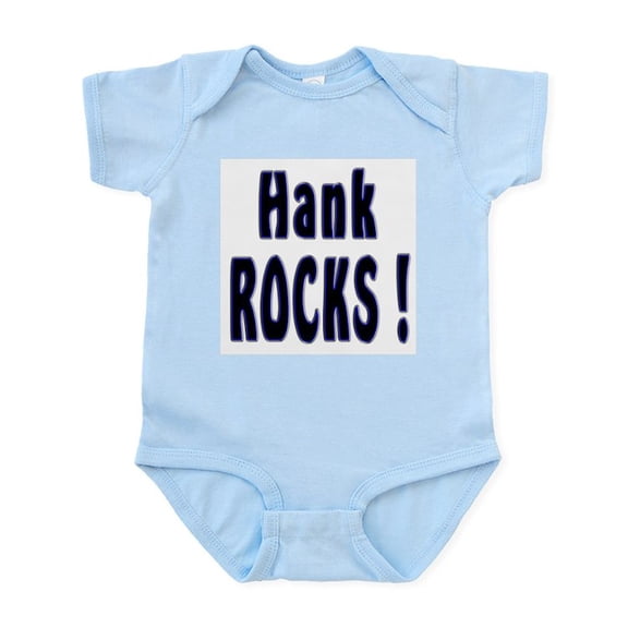 CafePress - Hank Rocks ! Infant Creeper - Baby Light Bodysuit, Size Newborn - 24 Months