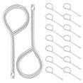 thumbnail image 1 of SOPOTUTU 40Pcs Fire Extinguisher Accessory Silver Metal Security Pull Pin for Reliable Fire Safety, 1 of 8