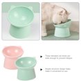 thumbnail image 6 of UPOUART 2Pcs Elevated Pet Bowl with Tilted Design Assorted Colors Durable Raised Feeding Bowls, 6 of 7