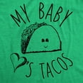 thumbnail image 4 of Maternity My Baby Loves Tacos Funny T shirt Cute Announcement Pregnancy Bump Tee, 4 of 7