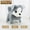 🥑 Gray_Base#1264, variant on Robot Puppy 2025 Robotic Dog Toy – Walking, Barking, Tail Wagging, Soft Plush Interactive Pet Companion, Portable, Brown/White, 13x16.5x16.5cm