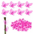 thumbnail image 1 of Uxcell 100-Pack Clips de Orquídea Plástico Clips de Jardín para Plantas Clips de Orquídea Libélula [Rosa], 1 of 1