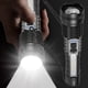 thumbnail image 2 of Linterna LED USB Recargable Modelo A70 | Lúmenes altos 800-20000LM | 5 modos ajustables | Resistente al agua IPX5 | Alcance de 1000-1500 m | Zoom telescópico | Batería de 1200 mAh | Aleación de, 2 of 8