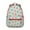 Red, variant on Orange Print Backpack - Stylish laptop backpack for school & work, lightweight & spacious, comfortable straps, trendy for men & women.