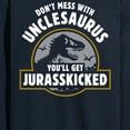 thumbnail image 3 of Instant Message - You'll Get Jurasskicked - Men's Long Sleeve T-Shirt, 3 of 6