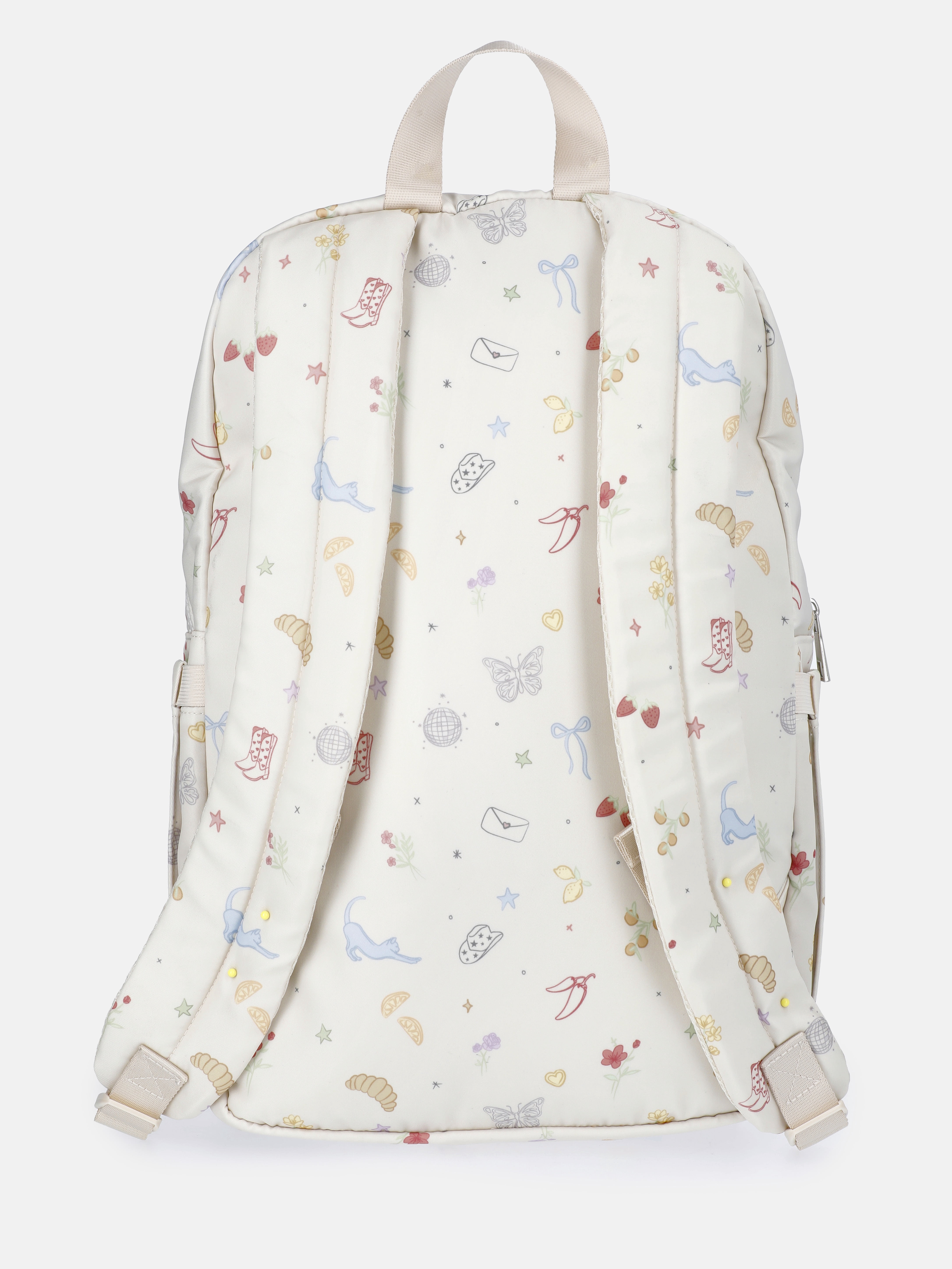 Weekend Academy Girl's Dome Backpack, Off-White Conversational