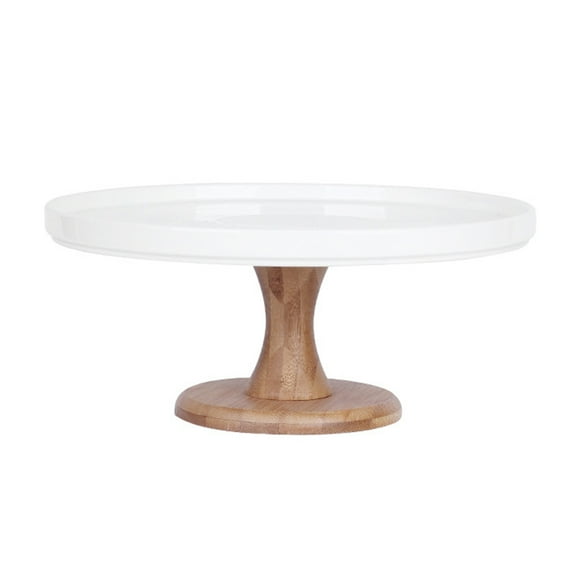 KALLORY Cake Display Stand 1 Set Delicate Design for Wedding Celebration and Birthday Party 9.43x9.43x3.93in