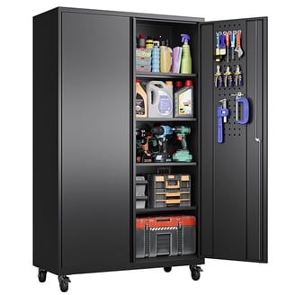 ※ おじさん　GDJ76再再販　スライドキット付き　天板ブラック Gladiator 36-inch Steel Freestanding Garage Cabinet with Locking