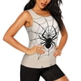 thumbnail image 2 of Lsque Spiders On The Web 1 Printed Workout Tank Tops for Women, Athletic Sports Tank Tops, Compression Sleeveless Dry Fit Shirts,Sleeveless Yoga Shirt-X-Large, 2 of 9