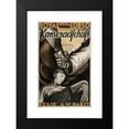 thumbnail image 2 of Meijer Bleekrode 11x14 Black Modern Framed Museum Art Print Titled - Kamaradschaft (1932), 2 of 5
