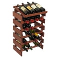 thumbnail image 2 of Wooden Mallet Dakota 24 Bottle Floor Wine Rack, 2 of 5