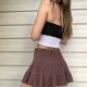 thumbnail image 4 of Tops de Crochet con Cuello Halter para Mujer, Camisetas Sin Mangas de Punto, Camisola Corta de Verano Y2K, Chaleco. Negro S, 4 of 7
