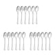 thumbnail image 2 of Inteprter Juego de cubiertos de acero inoxidable ligeros y portátiles de 6 unids/set para cenar fácilmente con cuchara para llevar plata Type1 NO1, 2 of 6