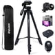 thumbnail image 1 of Trípode Endurax Negro Compatible con Canon Nikon Ligero con Soporte Universal y Bolsa de Transporte, 1 of 7