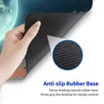 thumbnail image 5 of nygtbtfer Moon Illuminating The Clear Blue Ocean Design Mouse Pad, Mouse Mat Square Waterproof Non-Slip Rubber Base MousePads for Computer Laptop Men Women Kids 31.5x11.8 in, 5 of 6