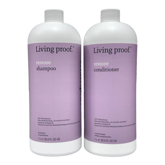 Living Proof Restore Shampoo & Conditioner Duo Set, 33.8 Oz
