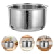 thumbnail image 2 of Revestimiento para olla arrocera, olla interior de acero inoxidable, olla interior para olla arrocera eléctrica, olla interior de repuesto para olla (4 l), 2 of 8
