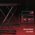 thumbnail image 2 of DESINO Gaming Desk 32 Inch PC Computer Desk, Home Office Desk Table Gamer Workstation, Simple Game Table, Black, 2 of 6