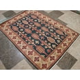 thumbnail image 6 of Ahmedani Linen Super Kazak Caucasion Geometric Afghan Veg Dyed Mahal Any Room Hand Knotted Indoor Area Rug Carpet (4.11 x 3.6)', 6 of 9