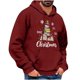 thumbnail image 2 of Fiudx Sudadera Navideña con Estampado Elegante, Ligera, de Manga Larga, Transpirable y Cómoda, Ideal para Gimnasio, Correr, Baloncesto, Ropa de Fiesta para Hombre, Ideal para Un Estilo de Vida Activo, 2 of 5
