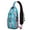 Black-38, variant on Tree Design Artistic Adorable Lightweight Sling Bag for Women Men – Partitioned main compartment, Secure zipper pockets, Sturdy plastic buckle – Artistic Pattern Design for Travel, Hiking, Outdoor