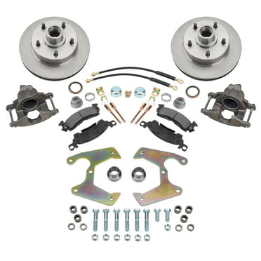 Complete Disc Brake Conversion Kit, Fits 1937-1948 Ford, 5 on 5-1/2 BC