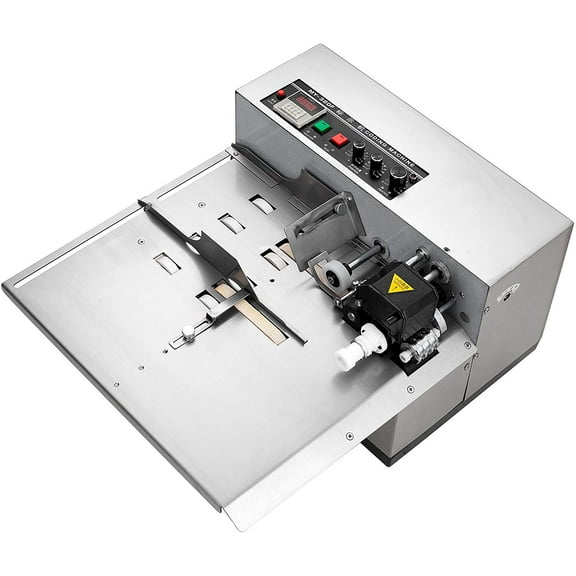 INTBUYING MY-380F 110V WIDEN Stainless steel Print Date label Machine Auto Dry ink Coding