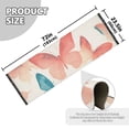 thumbnail image 5 of Yayeee Runner Rug for Bedroom 2'x6' Machine Washable Hallway Non Slip Mat, Watercolor Butterflies, 5 of 8