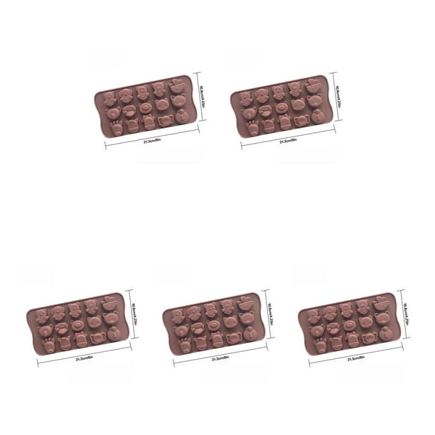 Molde de silicona Bearachild para chocolate diseño de animales de dibujos animados CBP116672