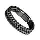thumbnail image 1 of Pulsera de eslabones Franco de acero inoxidable, pulseras para hombres y mujeres, 1 of 5